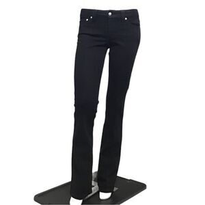 Joe’s Jeans Black Dark Wash Denim Jeans Honey Booty Fit Flare Leg